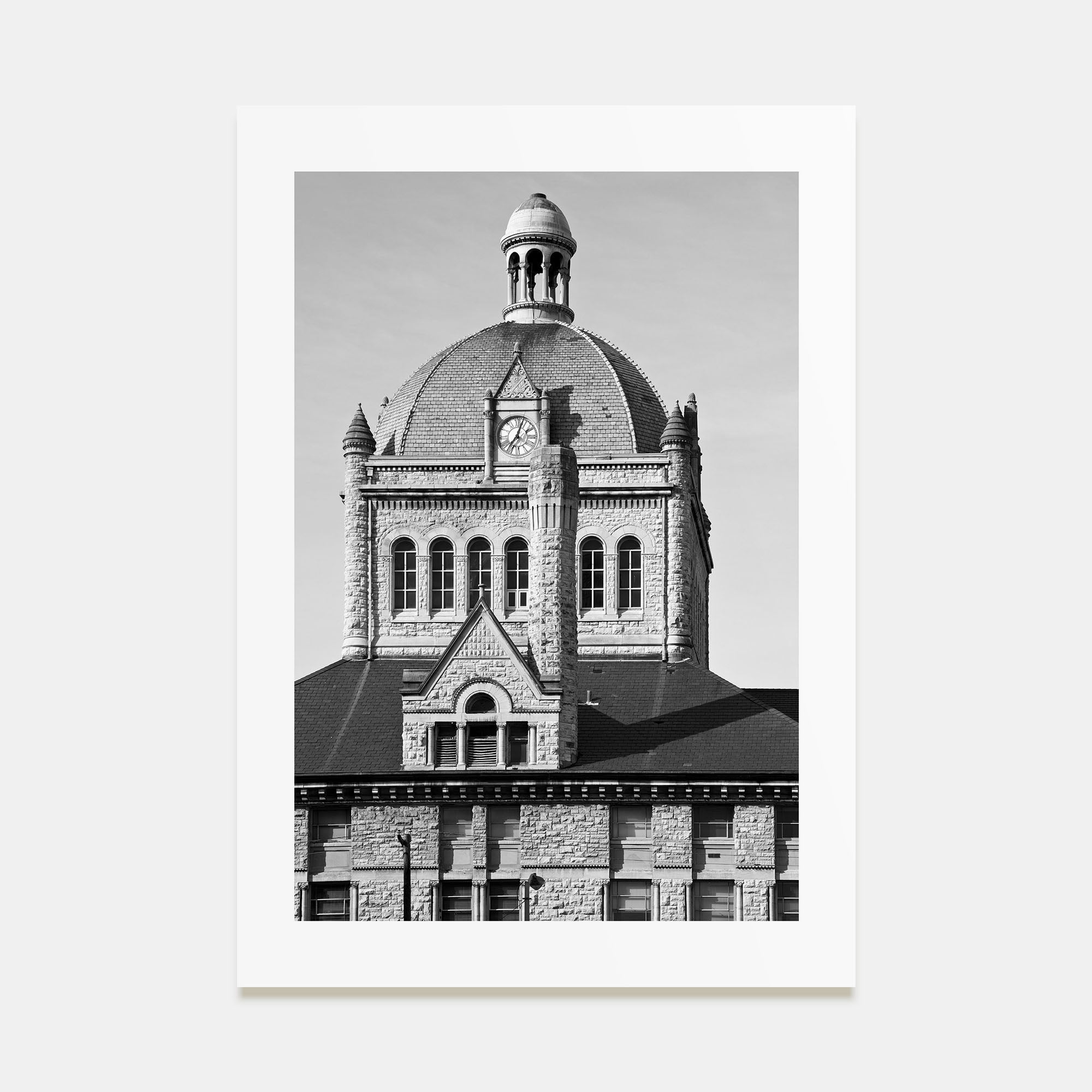 Lexington, Kentucky Photo B&W Poster