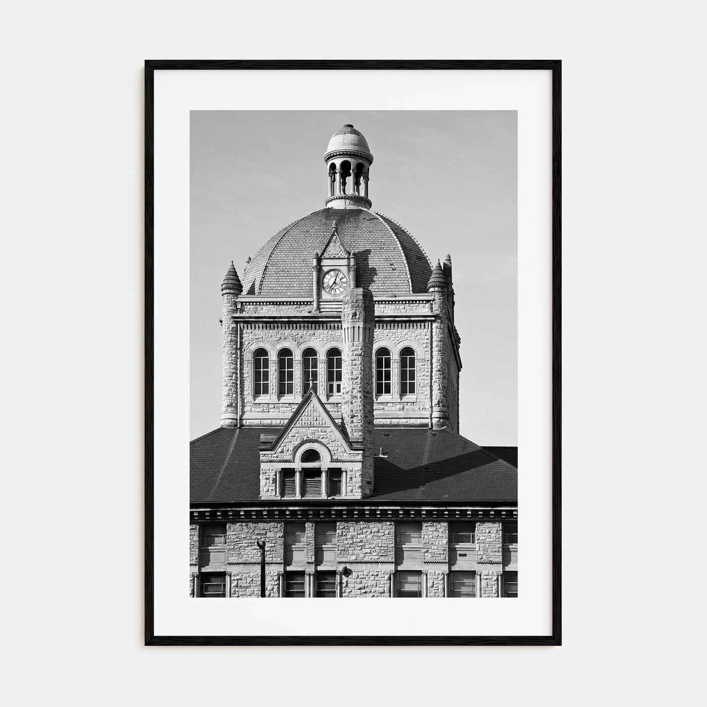 Lexington, Kentucky Photo B&W Poster