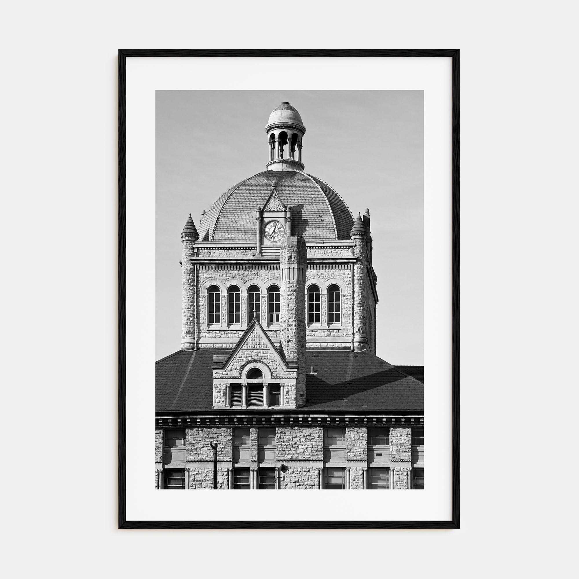 Lexington, Kentucky Photo B&W Poster