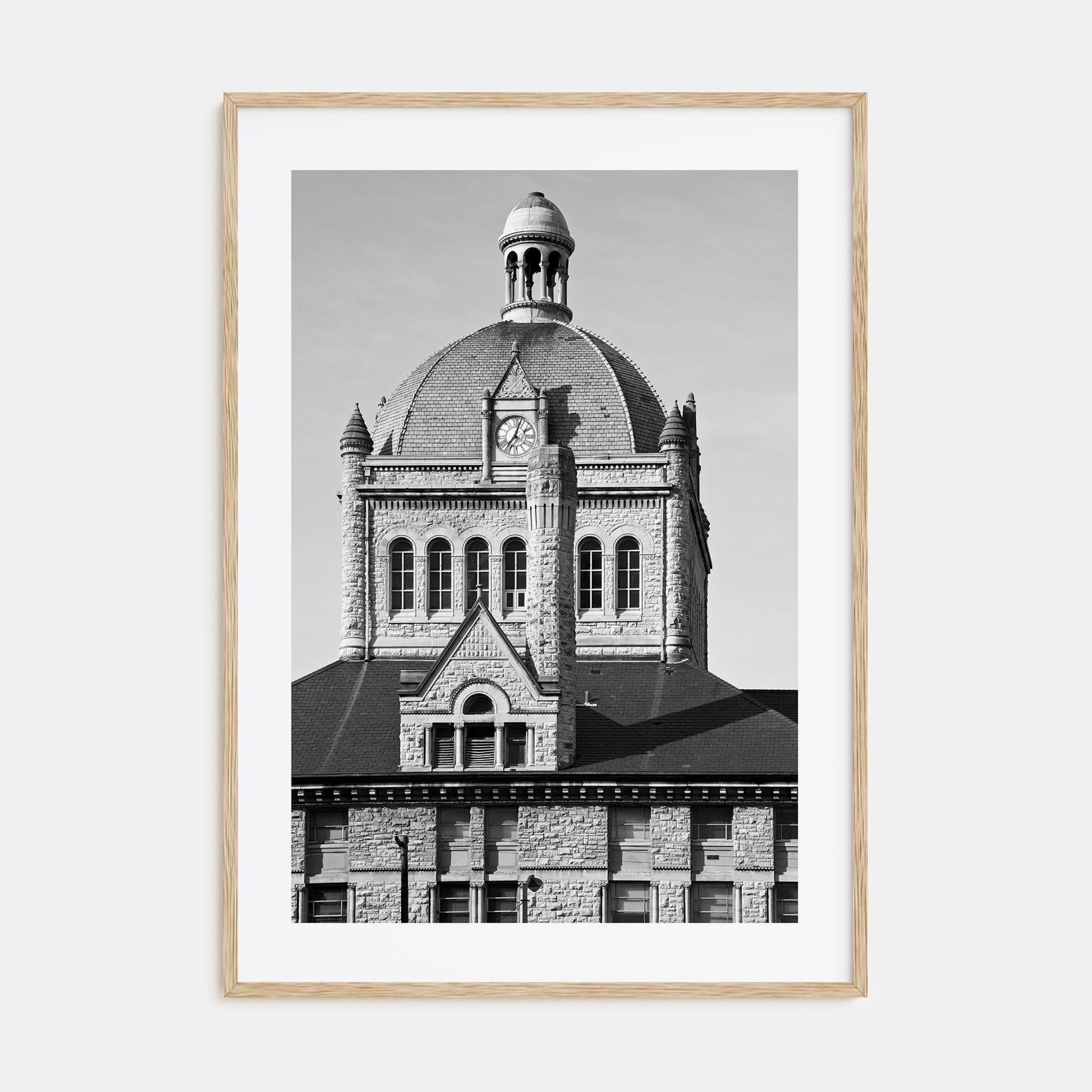Lexington, Kentucky Photo B&W Poster