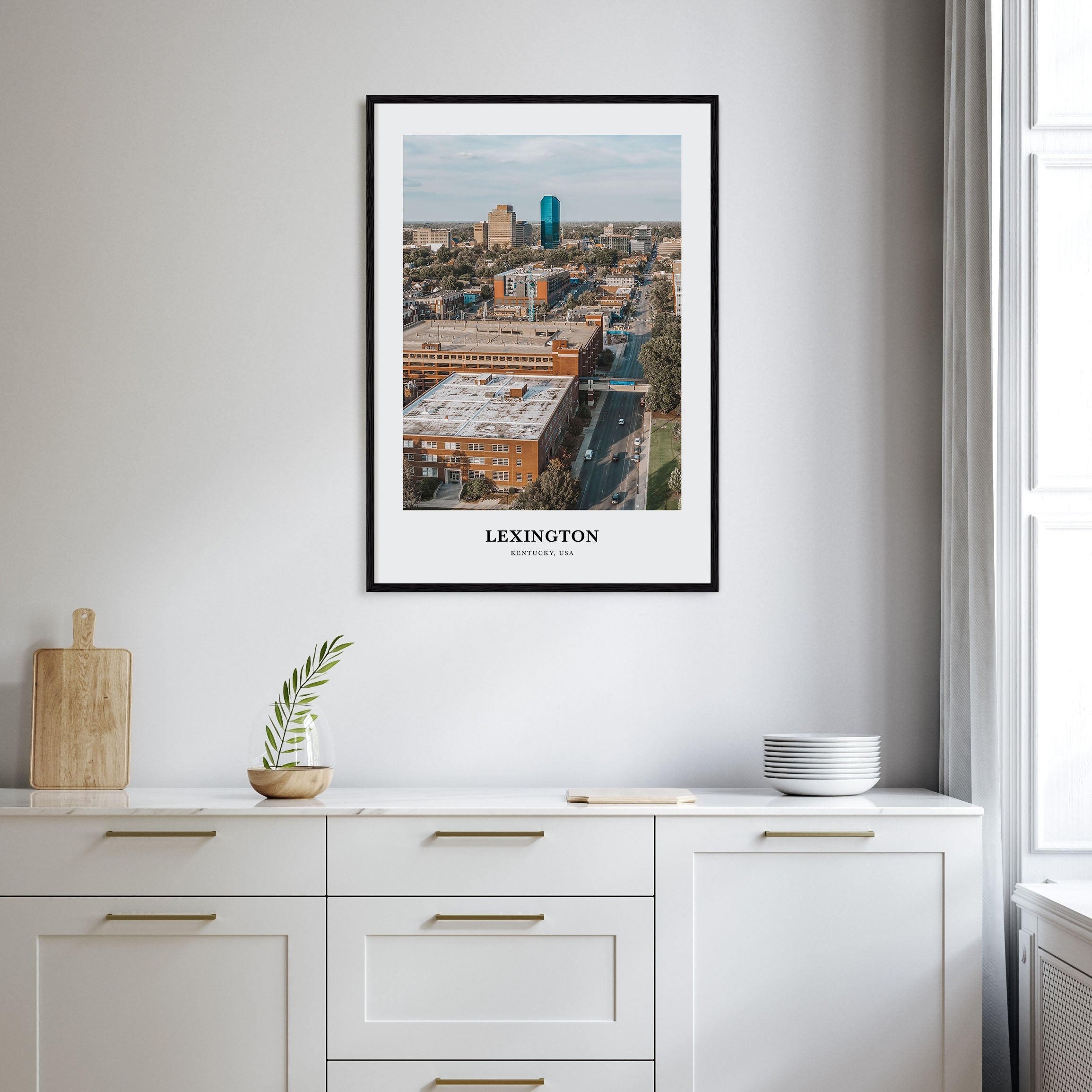 Lexington, Kentucky Portrait Color Poster
