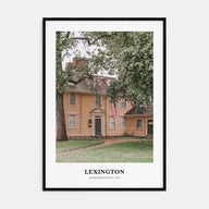 Lexington, Massachusetts Portrait Color Poster