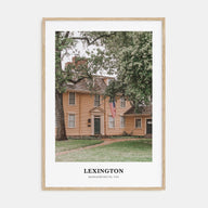 Lexington, Massachusetts Portrait Color Poster