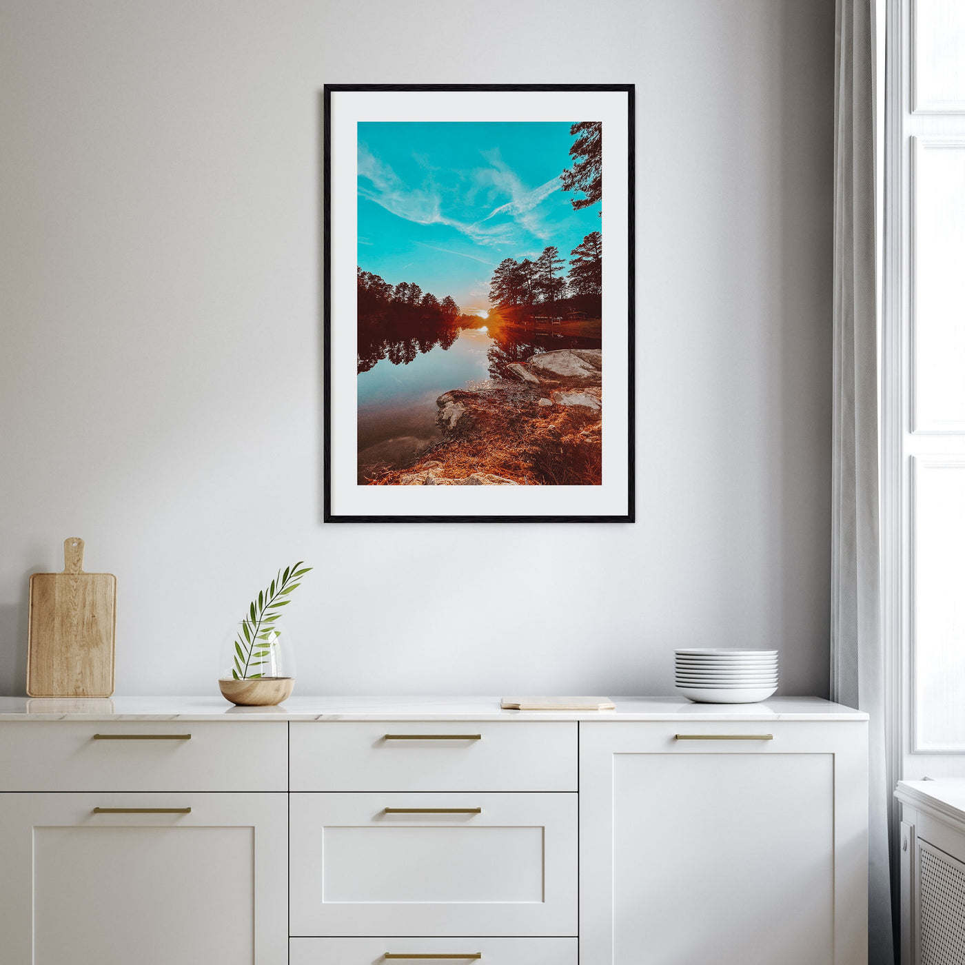 Lexington, South Carolina Photo Color Poster