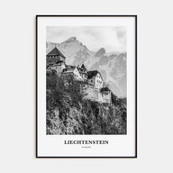Liechtenstein Portrait B&W Poster