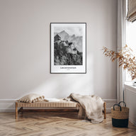 Liechtenstein Portrait B&W Poster