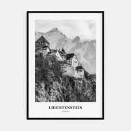 Liechtenstein Portrait B&W Poster