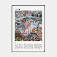 Liege Travel Color Poster