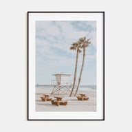 Lifeguard Stand Photo Color No 1 Poster