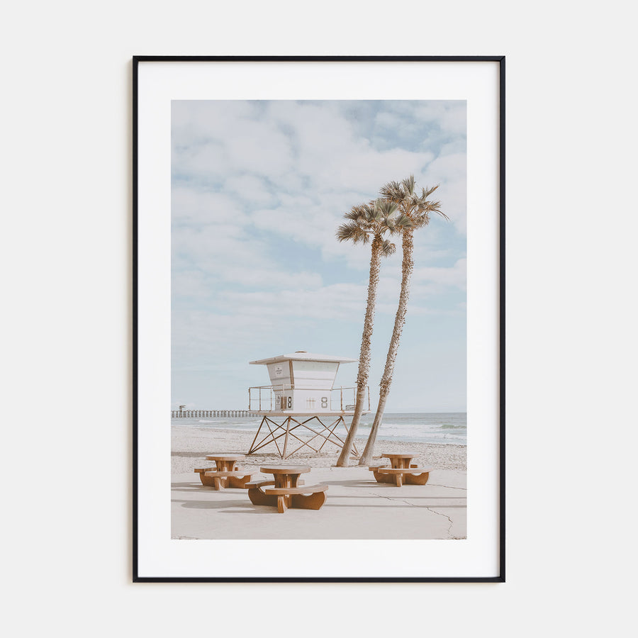 Lifeguard Stand Photo Color No 1 Poster
