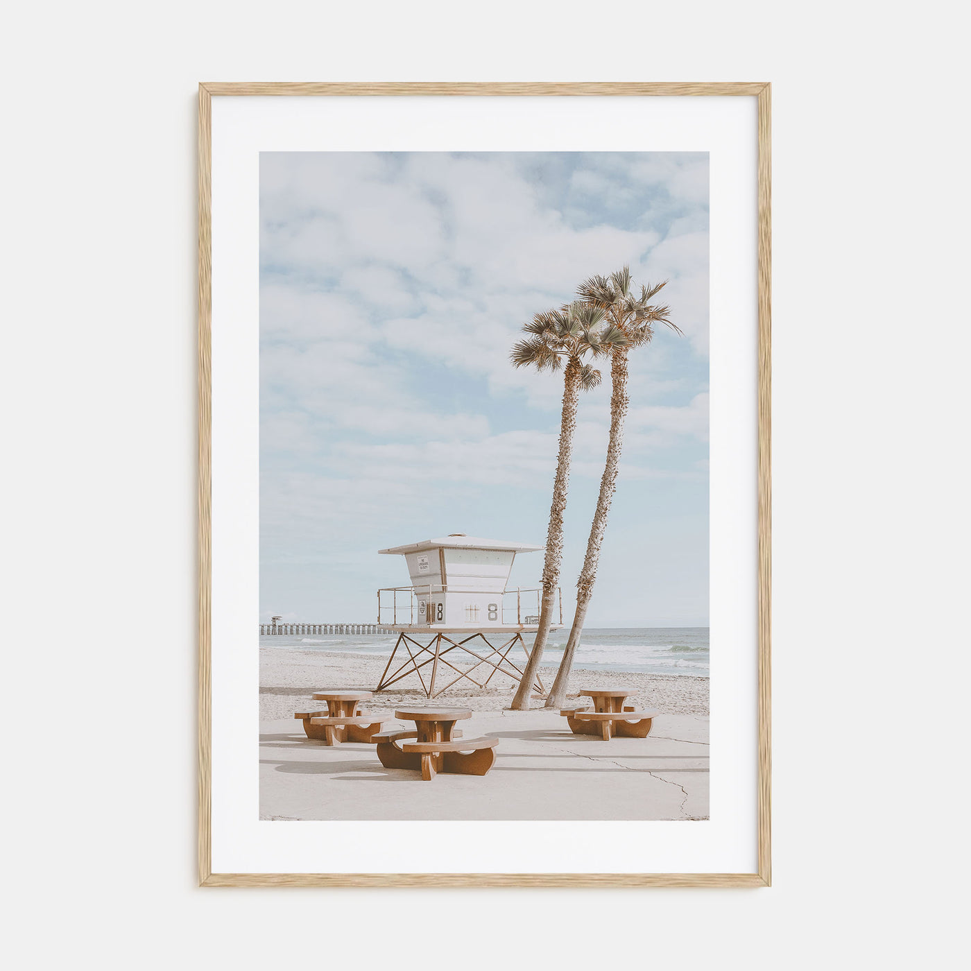 Lifeguard Stand Photo Color No 1 Poster