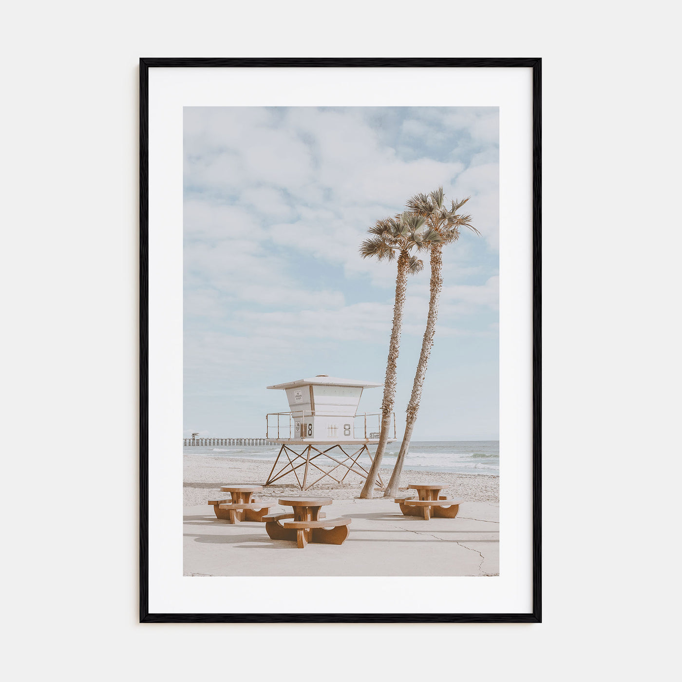 Lifeguard Stand Photo Color No 1 Poster