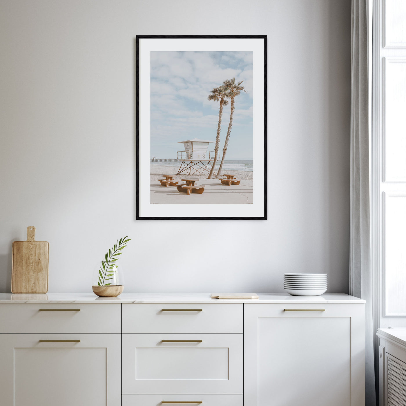 Lifeguard Stand Photo Color No 1 Poster