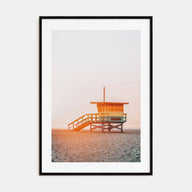 Lifeguard Stand Photo Color No 2 Poster