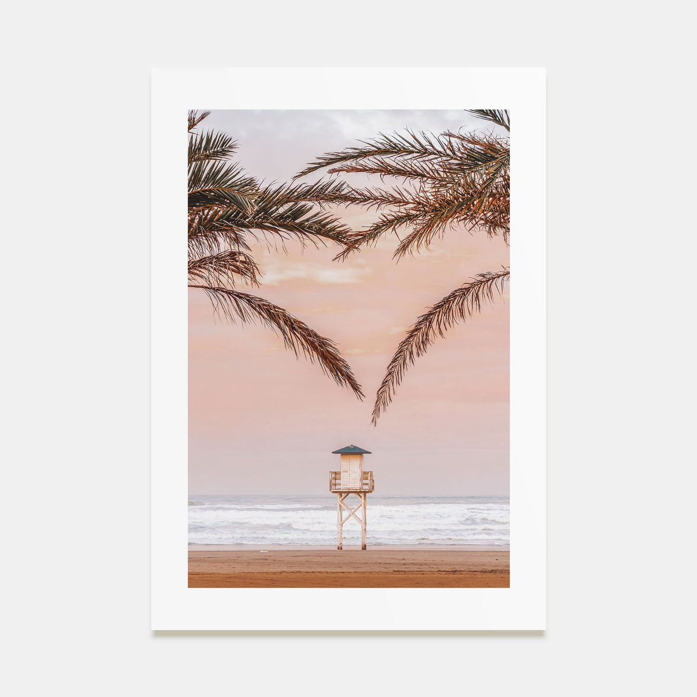 Lifeguard Stand Photo Color No 3 Poster