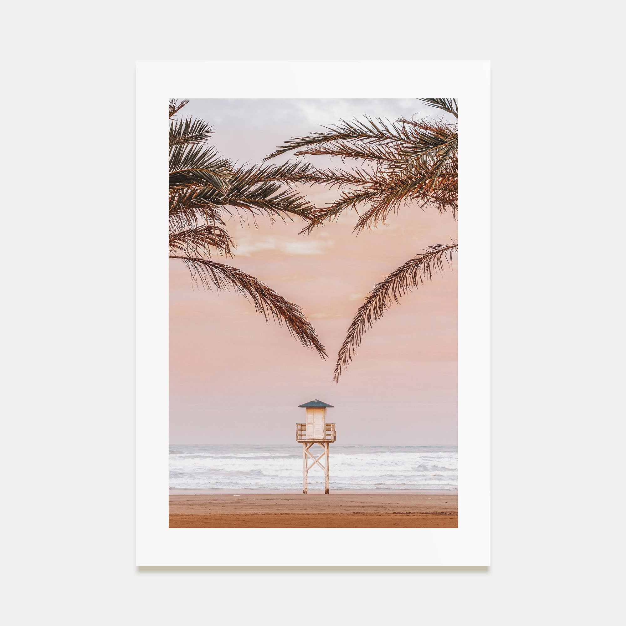 Lifeguard Stand Photo Color No 3 Poster