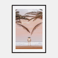 Lifeguard Stand Photo Color No 3 Poster