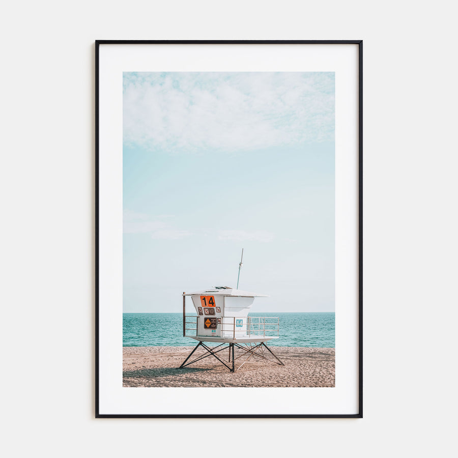 Lifeguard Stand Photo Color No 4 Poster