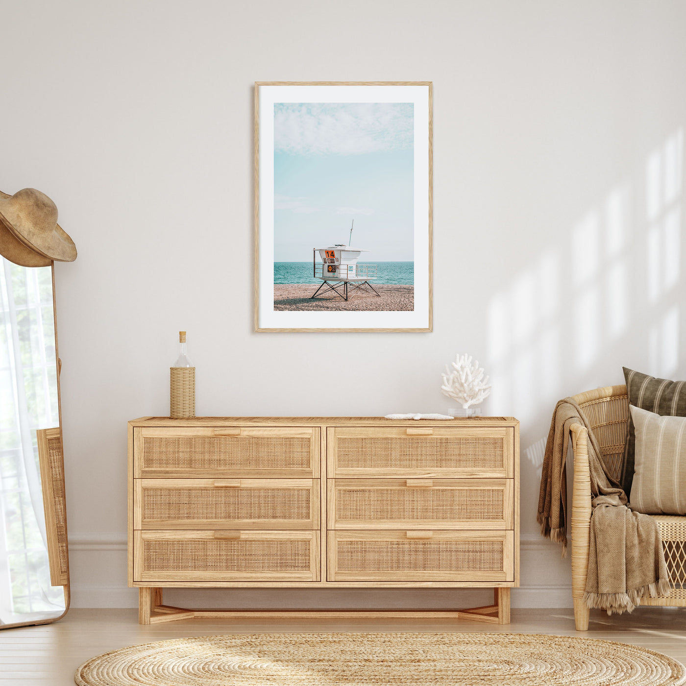 Lifeguard Stand Photo Color No 4 Poster