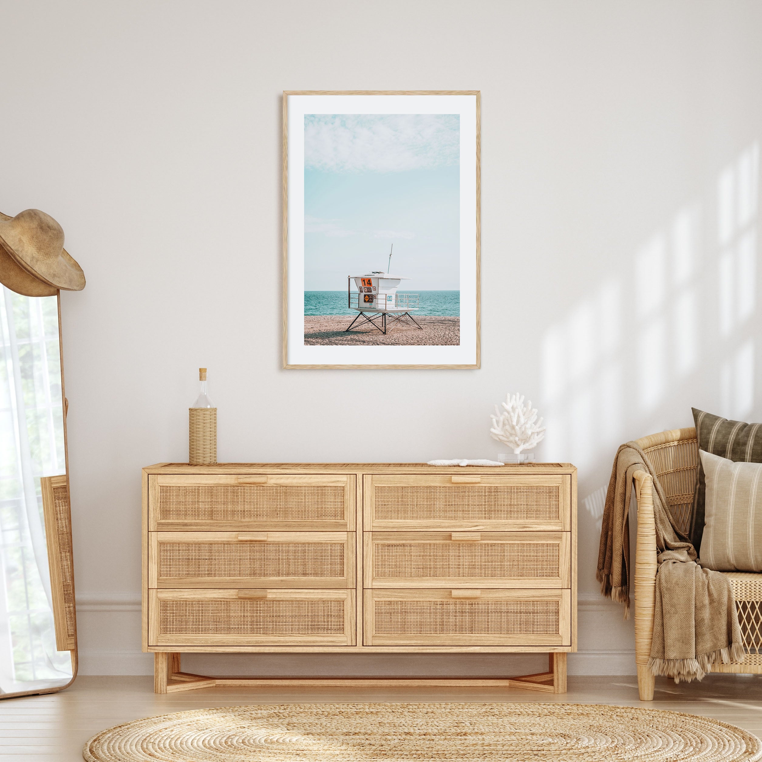 Lifeguard Stand Photo Color No 4 Poster