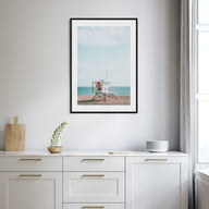 Lifeguard Stand Photo Color No 4 Poster