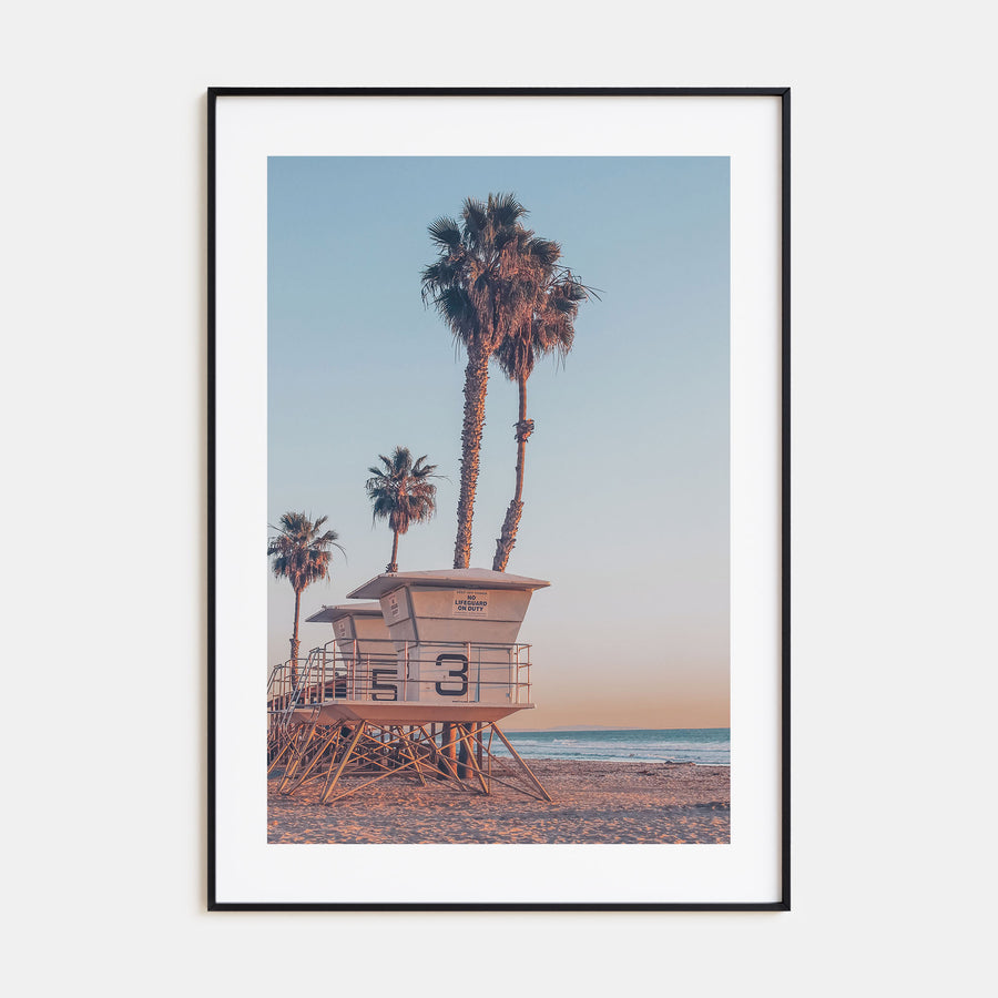 Lifeguard Stand Photo Color No 7 Poster