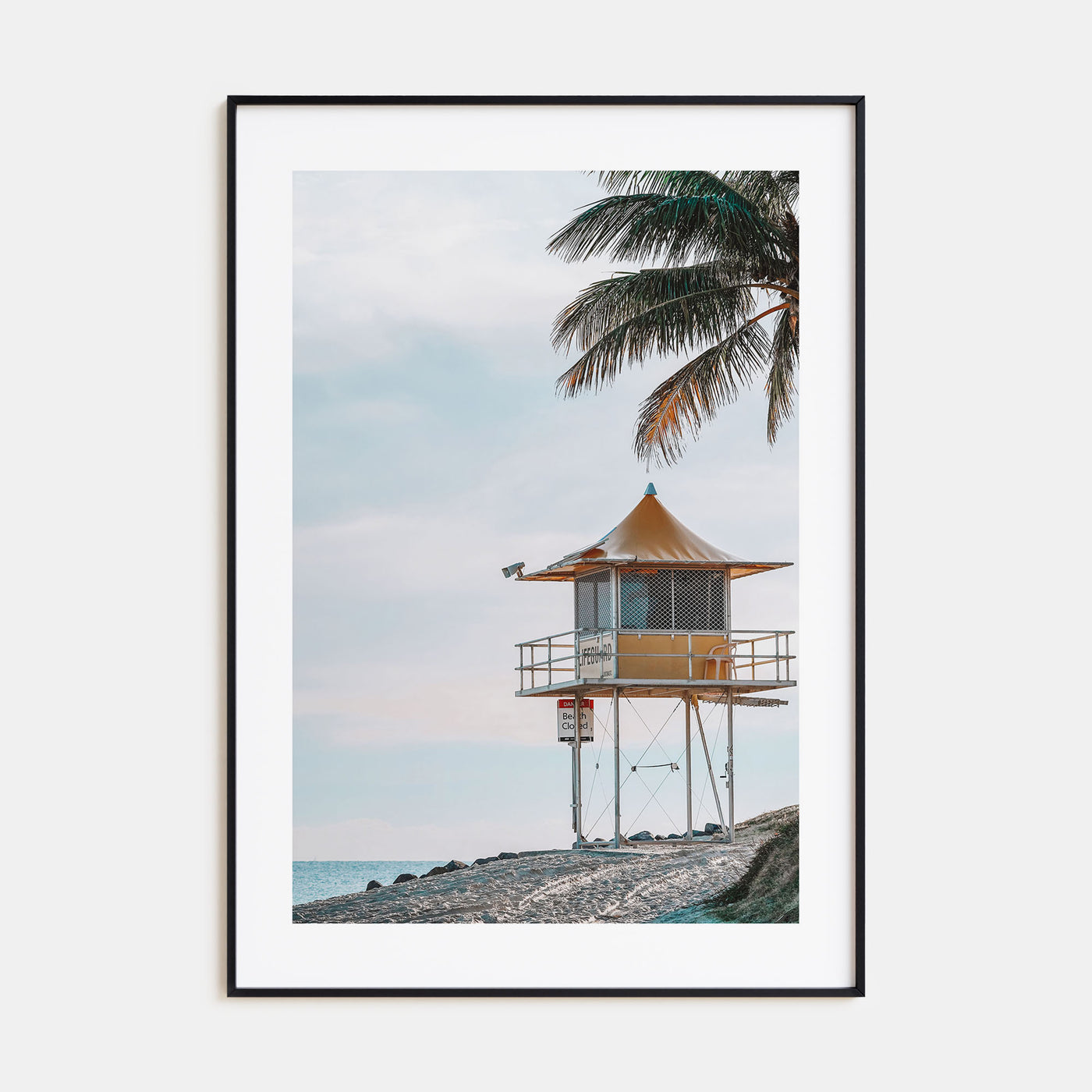 Lifeguard Stand Photo Color No 8 Poster