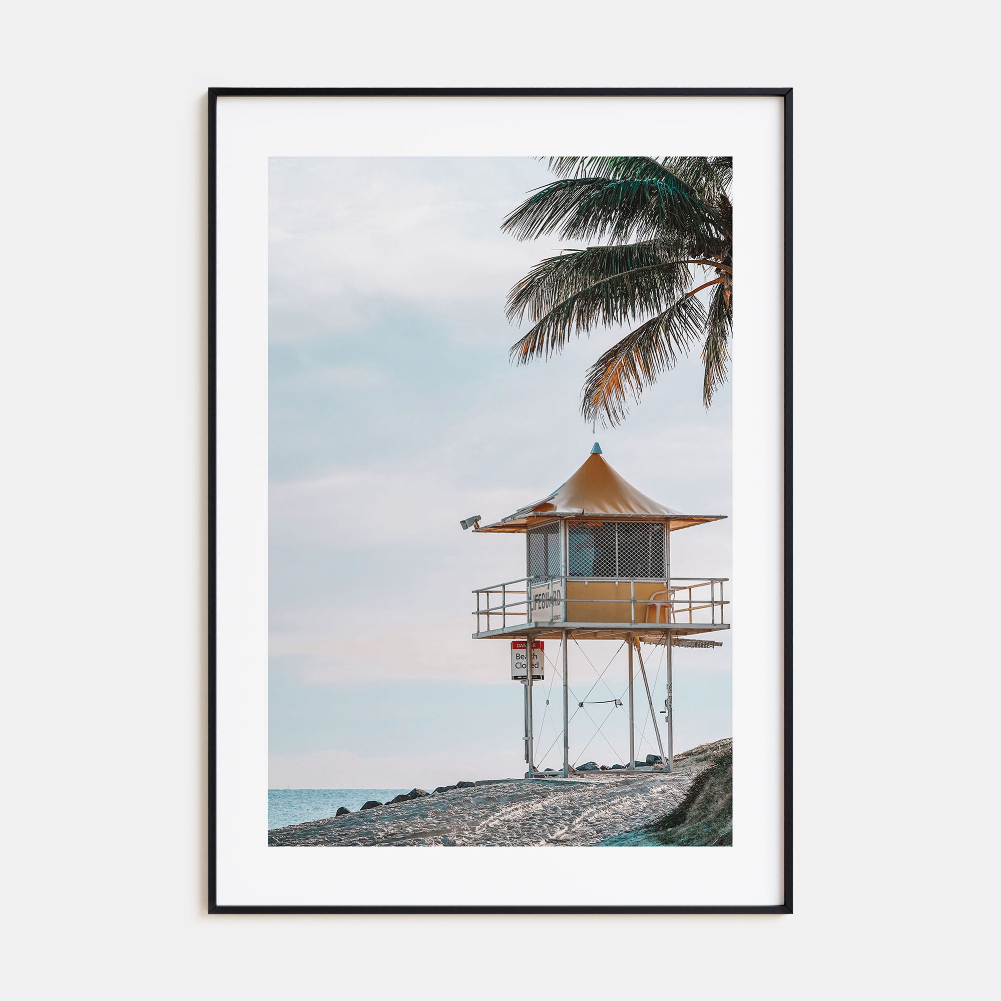 Lifeguard Stand Photo Color No 8 Poster