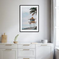 Lifeguard Stand Photo Color No 8 Poster