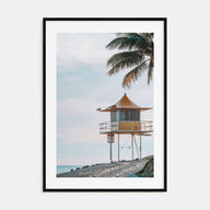 Lifeguard Stand Photo Color No 8 Poster