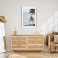 Lifeguard Stand Photo Color No 8 Poster