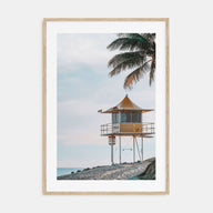 Lifeguard Stand Photo Color No 8 Poster