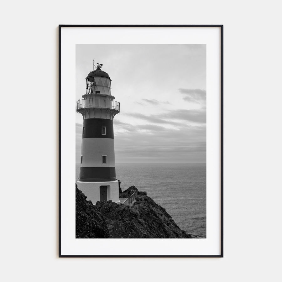 Lighthouse Photo B&W No 2 Poster