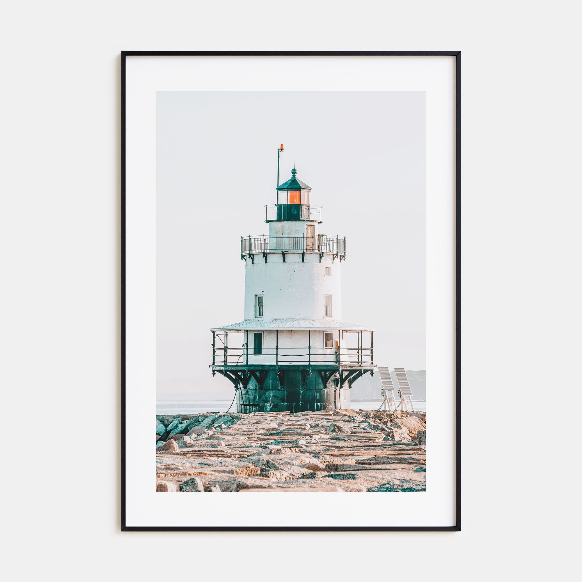 Lighthouse Photo Color No 7 Poster