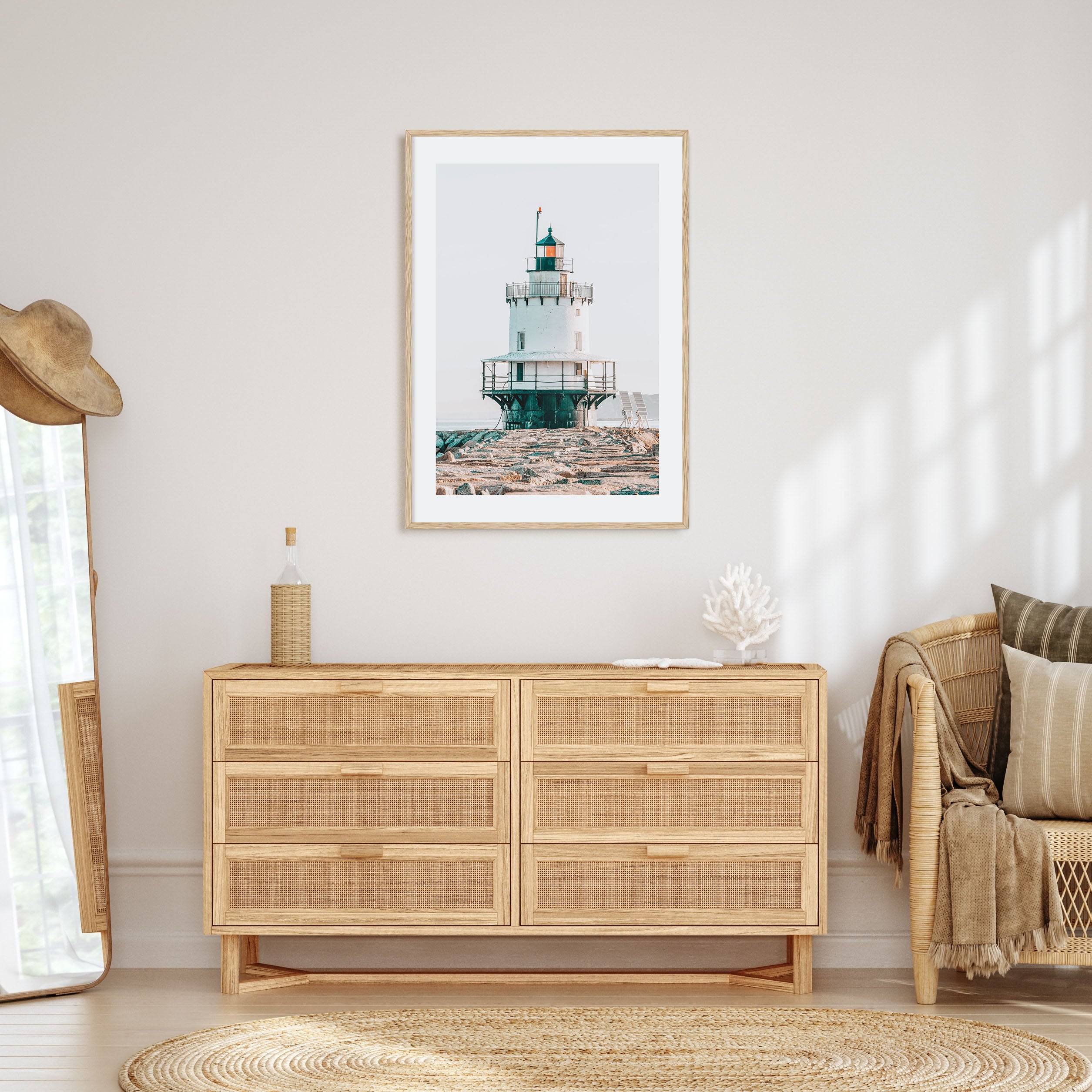 Lighthouse Photo Color No 7 Poster