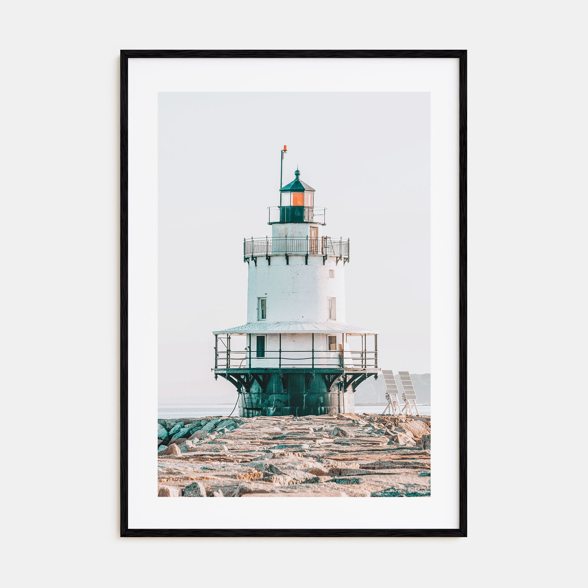 Lighthouse Photo Color No 7 Poster