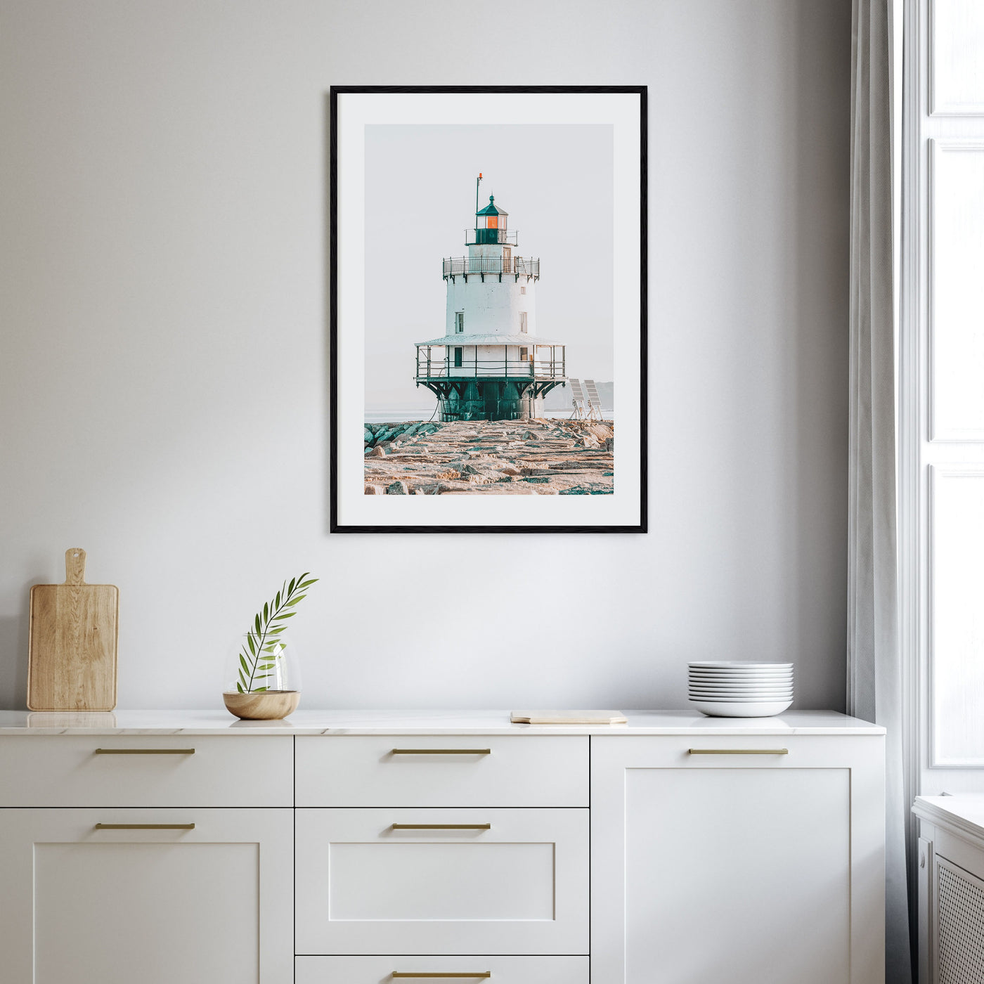 Lighthouse Photo Color No 7 Poster
