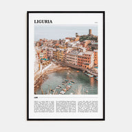 Liguria Travel Color Poster