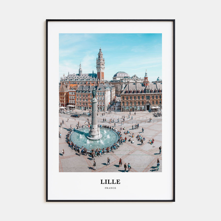 Lille Portrait Color Poster