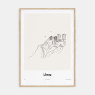 Lima Drawn Poster