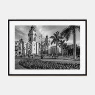Lima Landscape B&W Poster