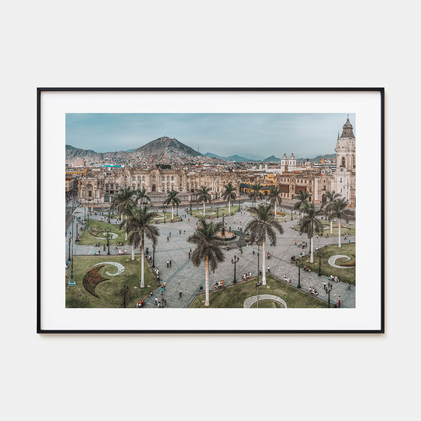 Lima Landscape Color Poster
