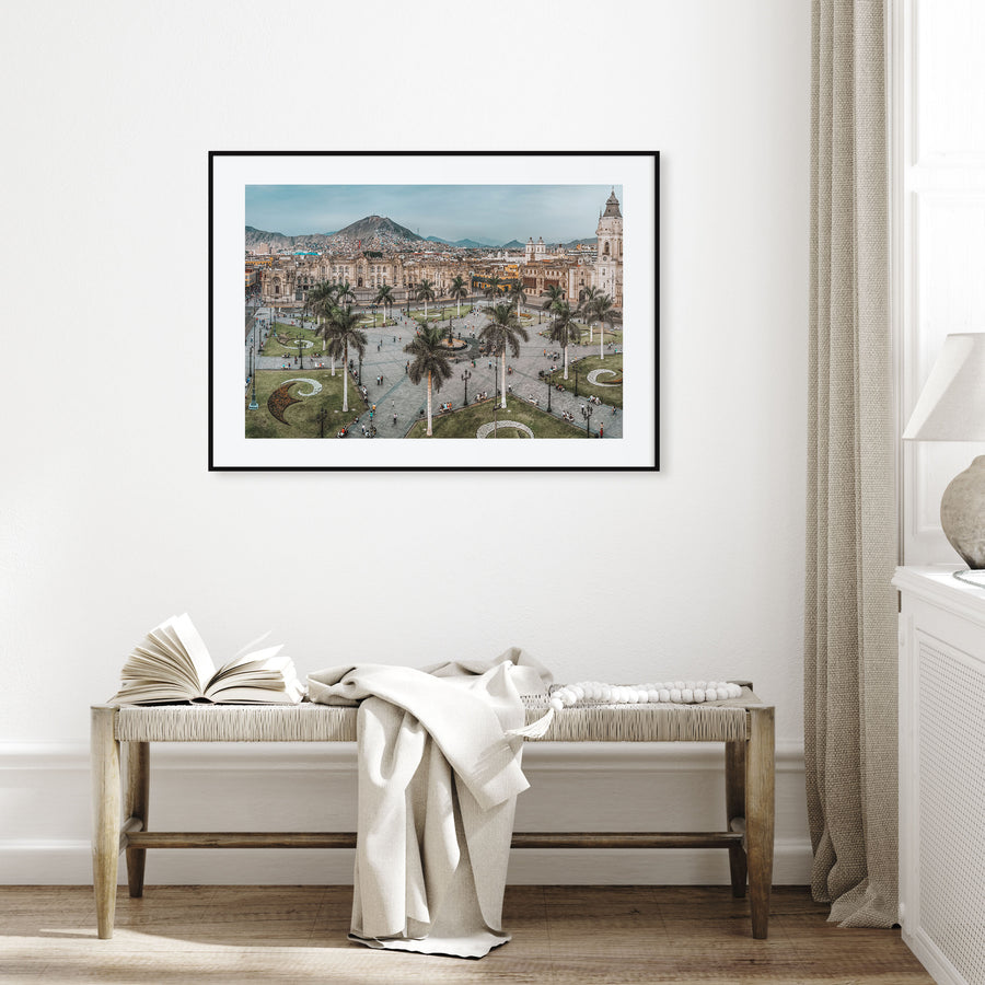 Lima Landscape Color Poster