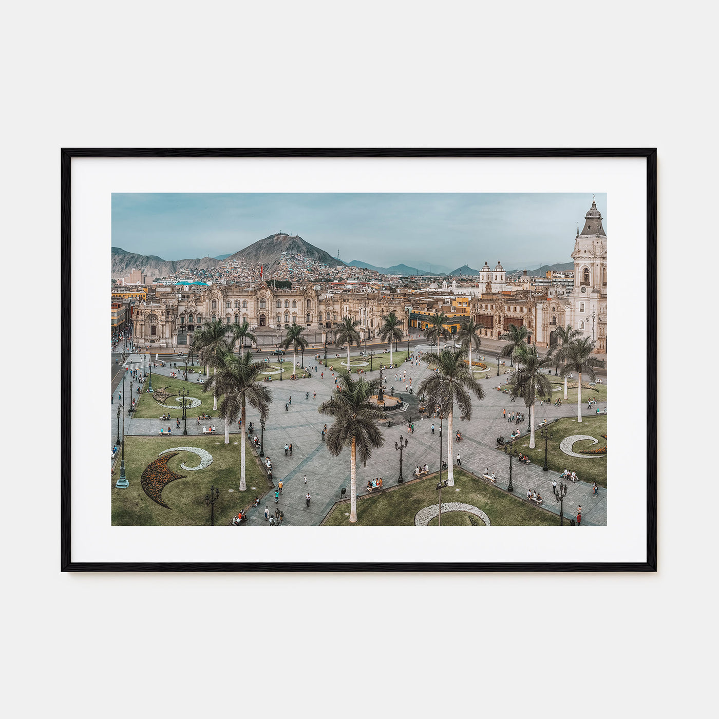 Lima Landscape Color Poster