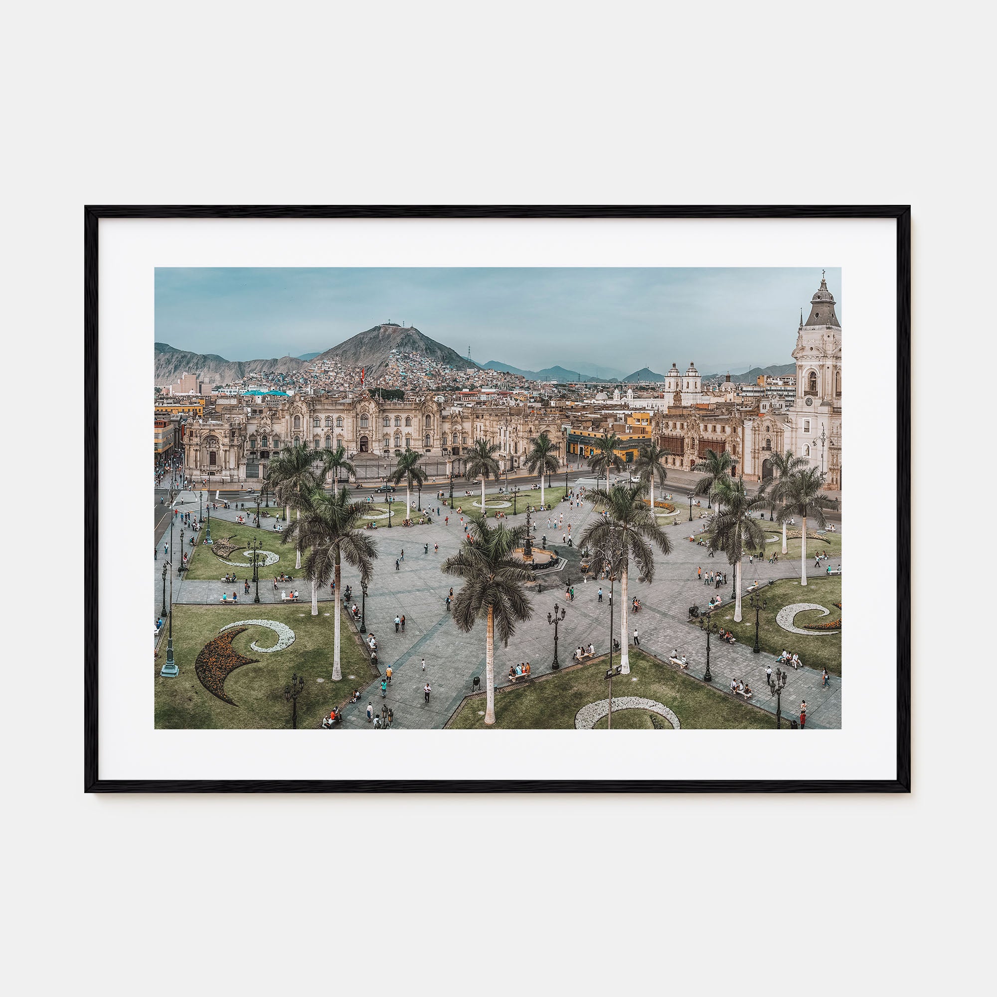 Lima Landscape Color Poster