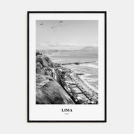 Lima Portrait B&W No 3 Poster
