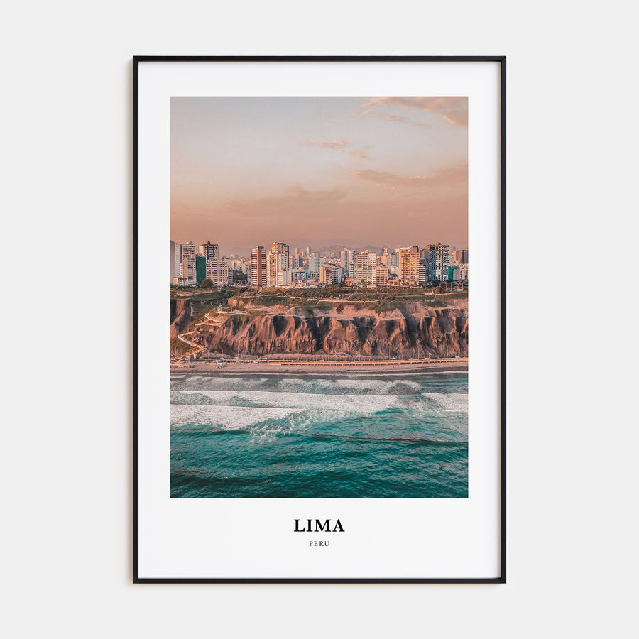 Lima Portrait Color Poster