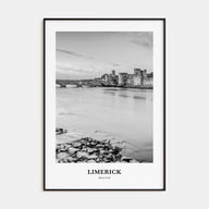 Limerick Portrait B&W Poster