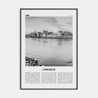 Limerick Travel B&W Poster
