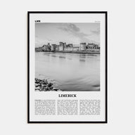 Limerick Travel B&W Poster